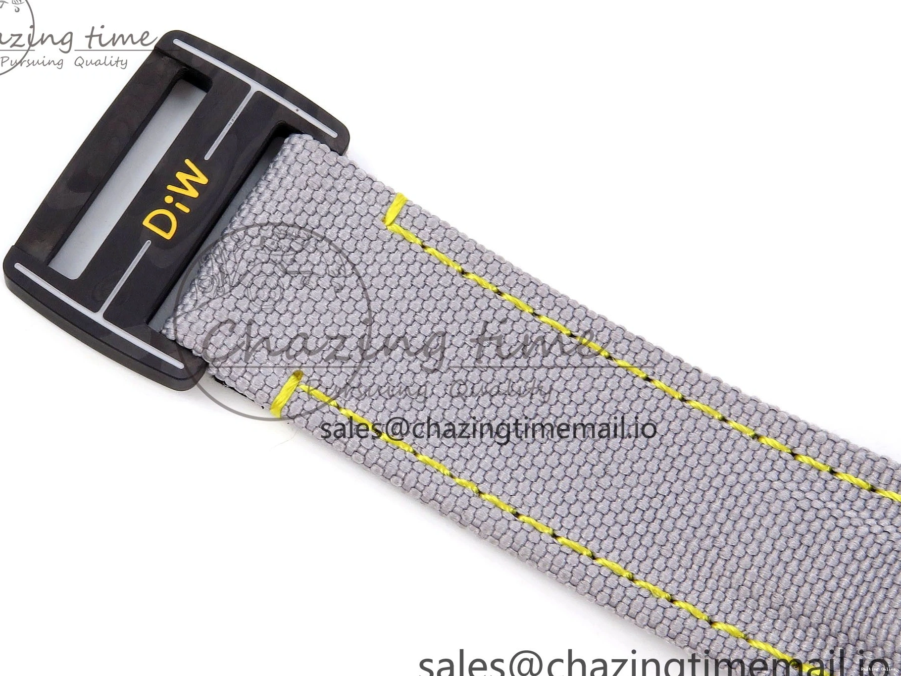 0505 Tailored Daytona DIW Space Mission Gray Textured Dial on Gray Nylon Strap A4130 Clone 1279